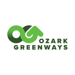 Ozark Greenways logo - nonprofit trail and greenway organization in Springfield MO